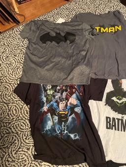 Batman, Spider-Man And Darth Vader Shirts