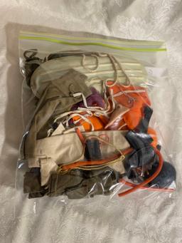 Vtg GI Joe Mike Powers Action Figure and Accessories