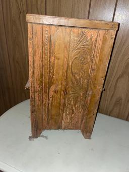Vintage Wood Doll Cabinet