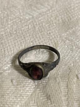 Vtg Sterling Silver Ring and Misc Vintage Jewelry