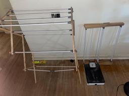Floor Scale and Drying Racks
