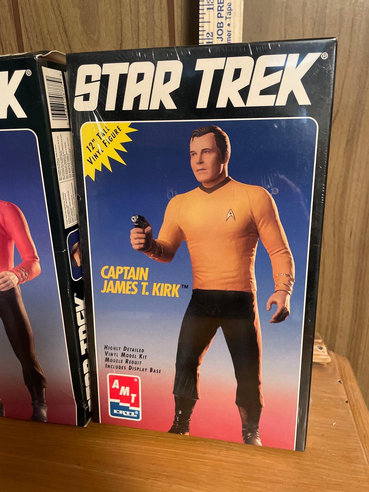 Vtg Ertl Star Trek Model Kits