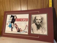 Frankenstein Movie Promo and Signed Head Shot
