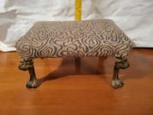 Vintage Claw Foot Stool