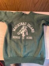 Vintage Mackinac Island Kids Sweatshirt