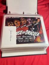 House of Dracula Print With Jane Adams Autograph