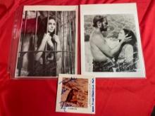 Signed Planet of the Apes Stills and Card