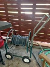 Hose Storage Cart and hoses