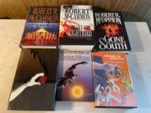 Assorted Horror/Science Fiction Books (6)
