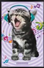 Keith Kimberlin Kitten Singing Poster New
