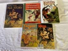 5 Tarzan Books