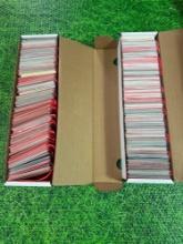 2 boxes of Detroit tigers baseball cards