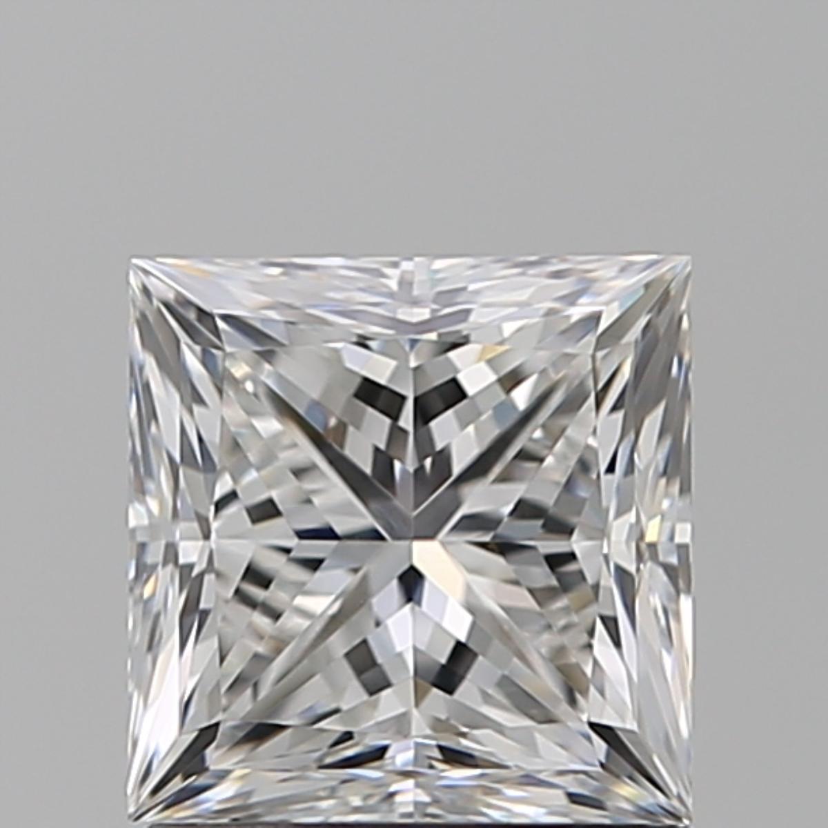 1.20 ct, Color F/VS1, Princess cut Diamond