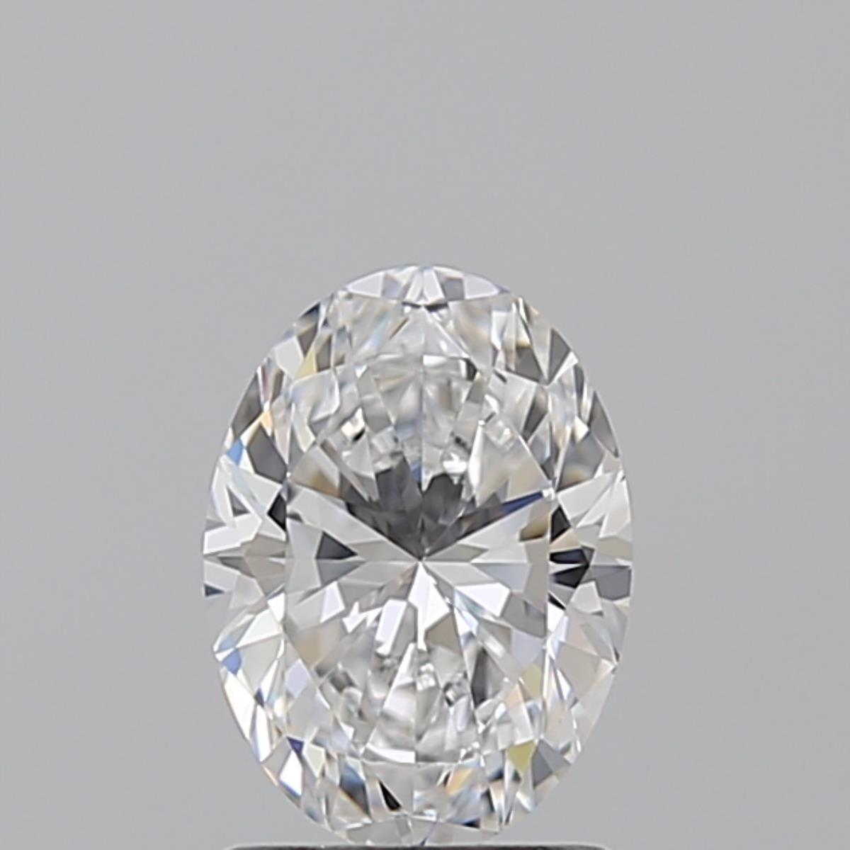 1.22 ct, Color D/VVS2, Oval cut Diamond
