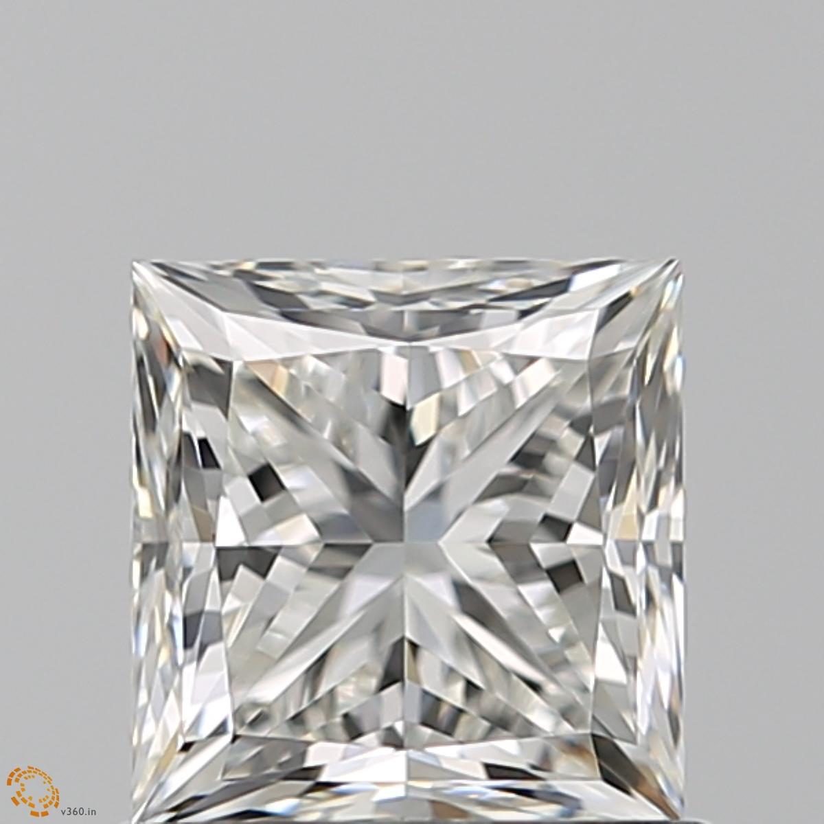 1.01 ct, Color I/VVS2, Princess cut Diamond