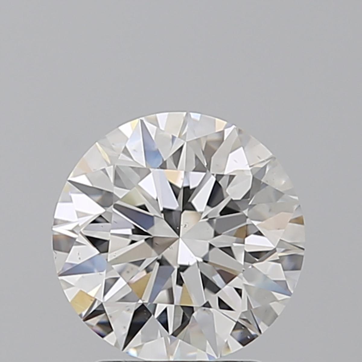 2.11 ct, Color E/VS2, Round cut Diamond