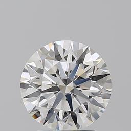 2.01 ct, Color D/VVS2, Round cut Diamond