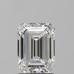 1.50 ct, Color E/VS2, Emerald cut Diamond