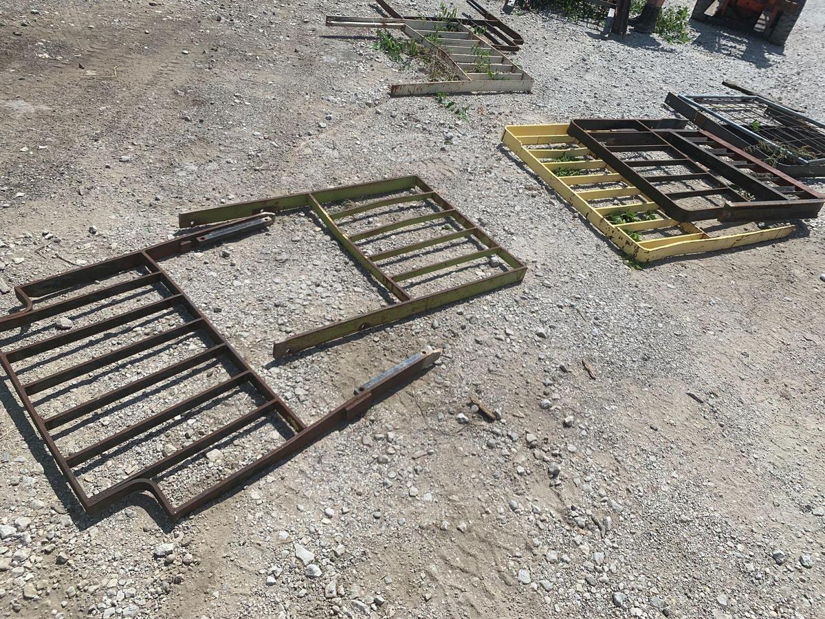 Qty of 7 forklift cages