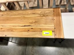 HICKORY COFFEE TABLE 42X18X18IN