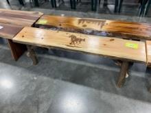 PINE HORSE 5 FT BENCH