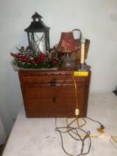 Storage Trunk, Table Lamps, Lantern & more