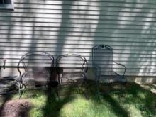 Outdoor Wrought Iron Chairs