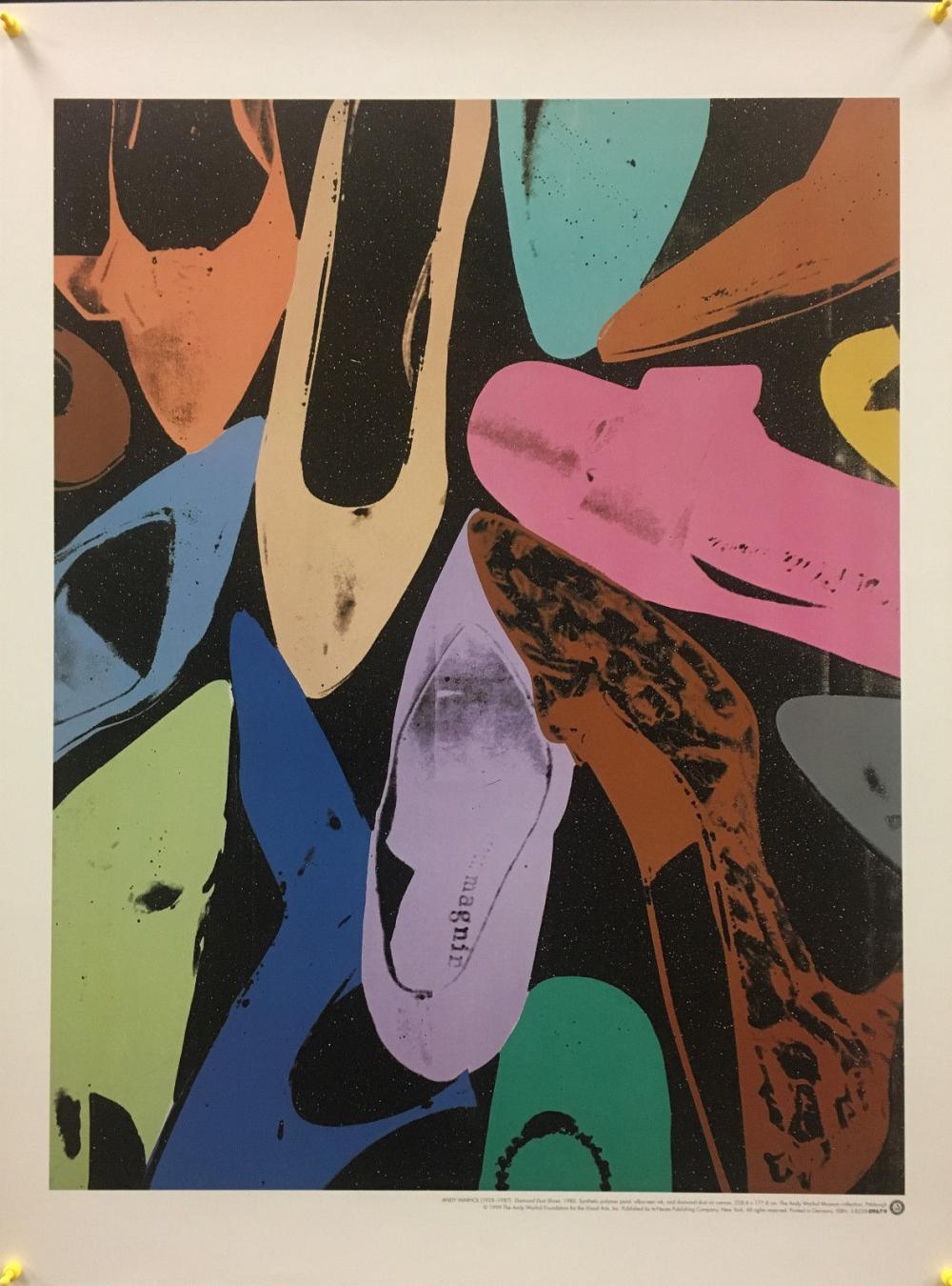 Andy Warhol Diamond Dust Shoes Offset Lithograph