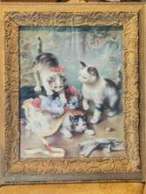Framed Print of Kittens