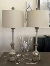 Two Buffet Lamps