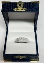14KT WHITE GOLD 1.18CTW DIAMOND RING WITH APPRAISAL