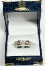 14KT WHITE GOLD 0.49CTW DIAMOND RING BY VENETTI WITH APPRAISAL