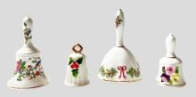 4PC PAINTED BELLS