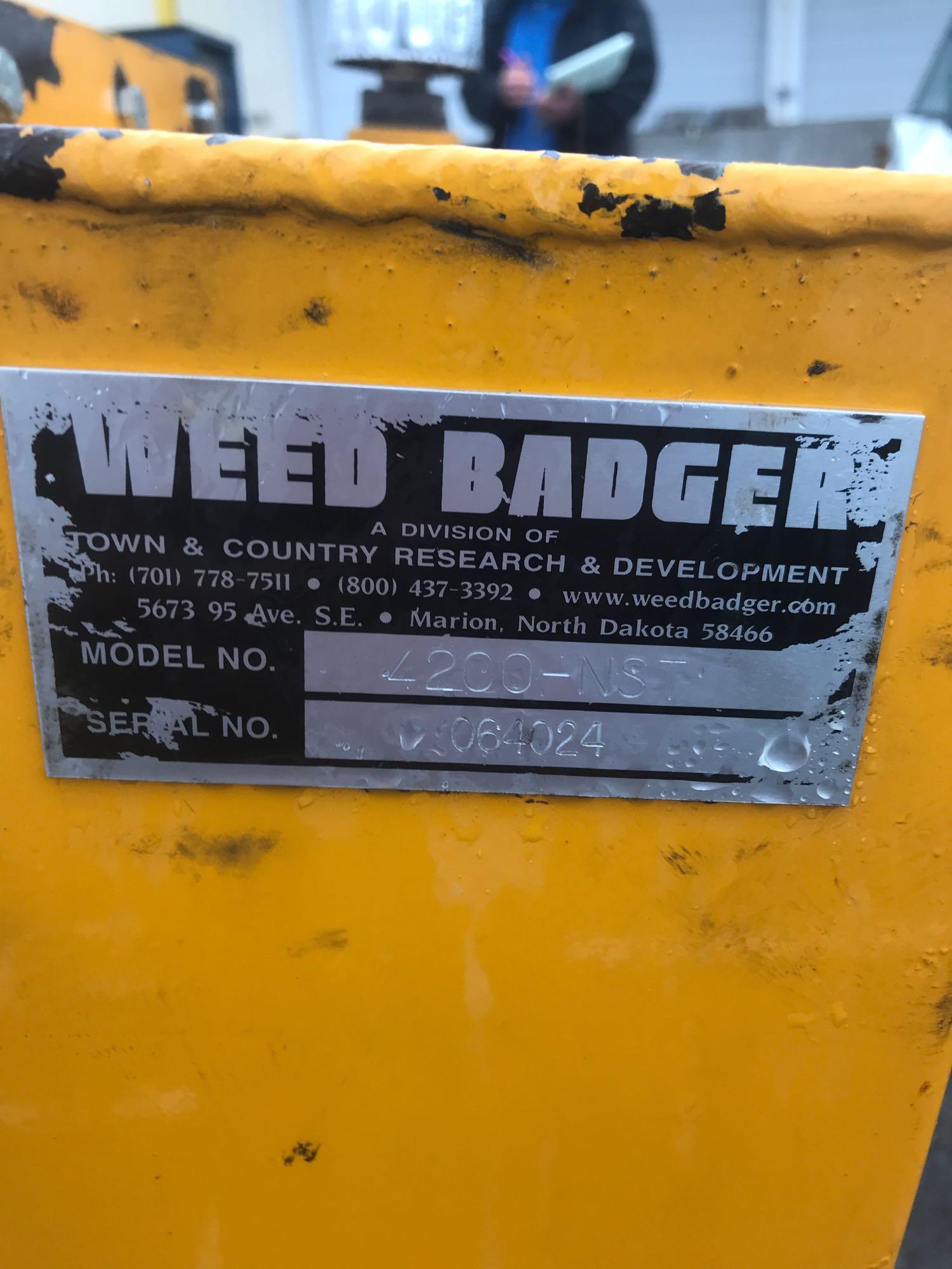 Weed Badger Model 4200-NST In-Row Tiller
