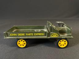 The Winning Edge John Deere parts express truck