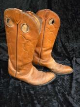 Tony Lama black western style women's Leather boots