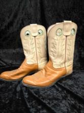 Men's Olathe western style leather boots