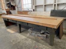 4-Drawer Work Bench/Table & Contents(See Photos)