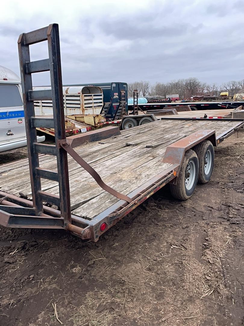 8x20 flatbed trailer s24633 np