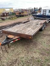 8x20 flatbed trailer s24633 np
