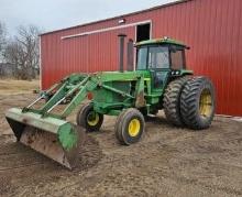 John Deere 4430 2wd Tractor with JD 158 Loader