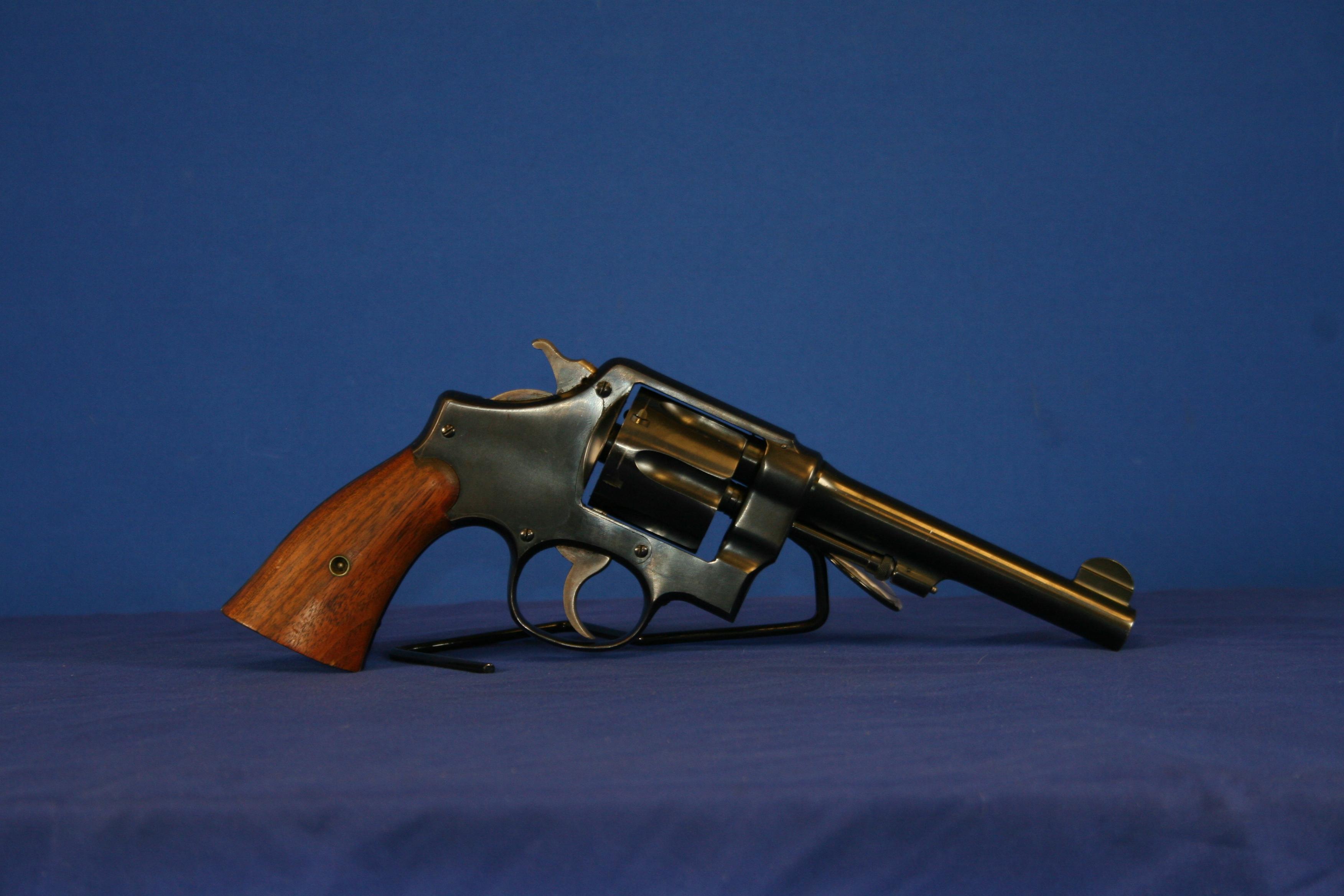 Smith & Wesson 45 ACP. 1917 Revolver 5.5" Barrel. SN# 91450. C&R