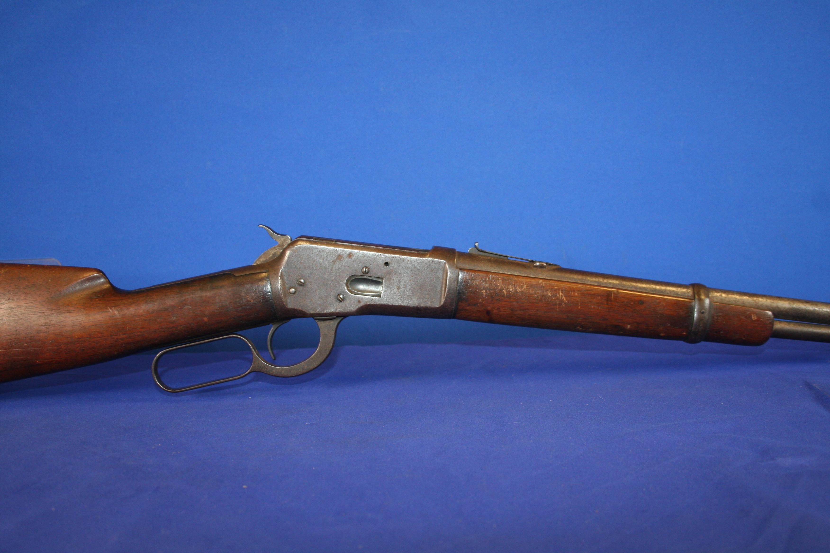 Winchester 1892 SRC Lever-Action Rifle 25-20 cal. 20" Barrel.  Circa 1923. SN# 926006