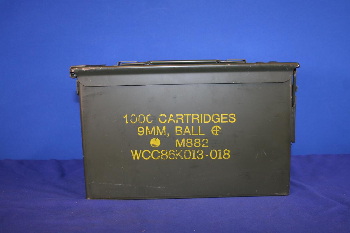 Empty 9mm Ammo Can