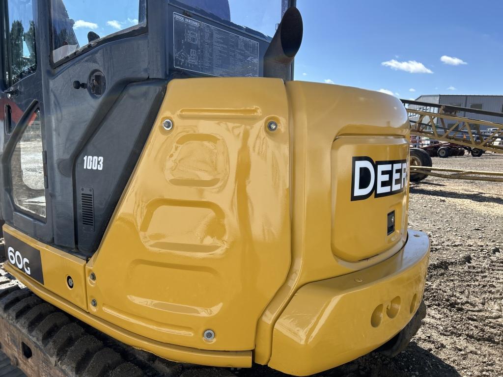 2015 Deere 60g Mini Excavator