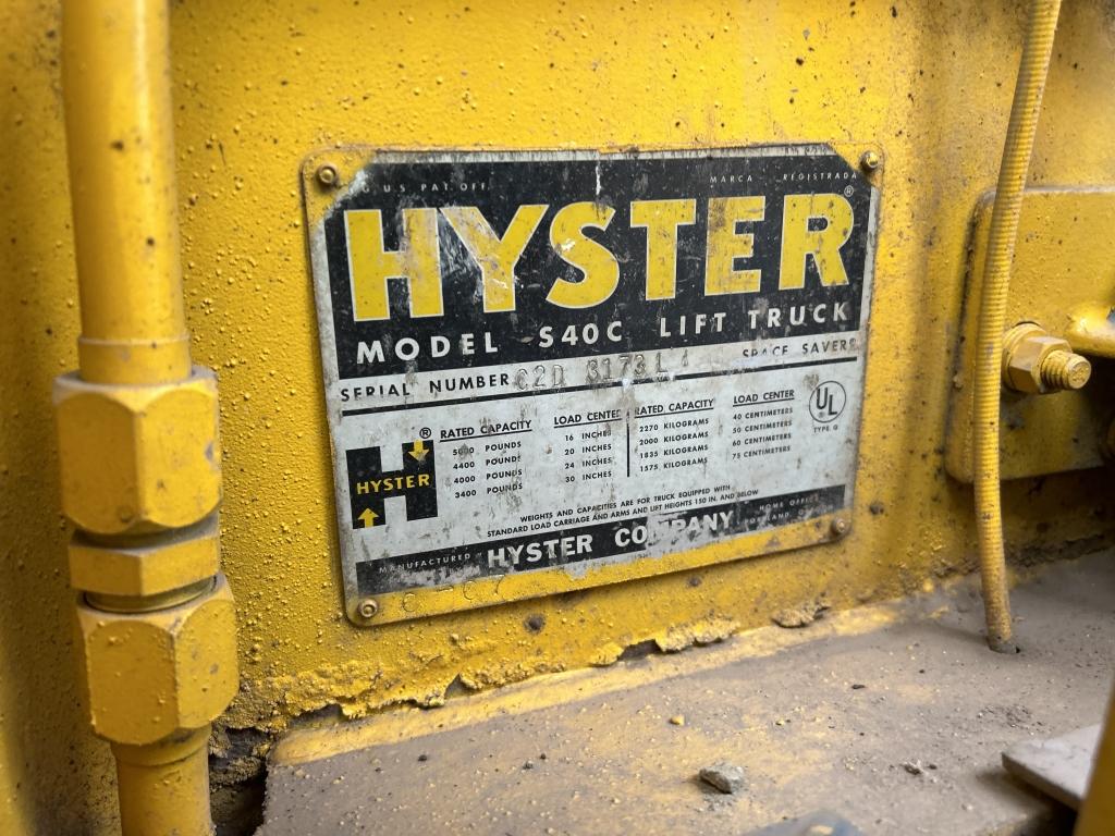 Hyster S40c Forklift
