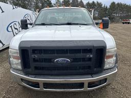 2008 Ford F550 4x4 Flatbed Dually Pickup