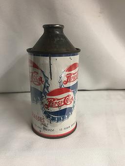 Very Rare 1948 Pepsi Cola, Double Dot 12 ounce cone top can