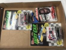 (2) Indy Die Cast Cars and Hot Wheel Car
