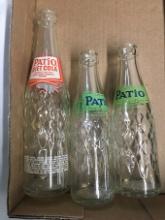 (3) Patio Bottles
